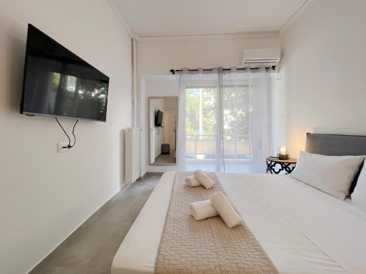 Apartmán Mouson Modern 80Sqm Apt Next To Edem Beach Atény Exteriér fotografie