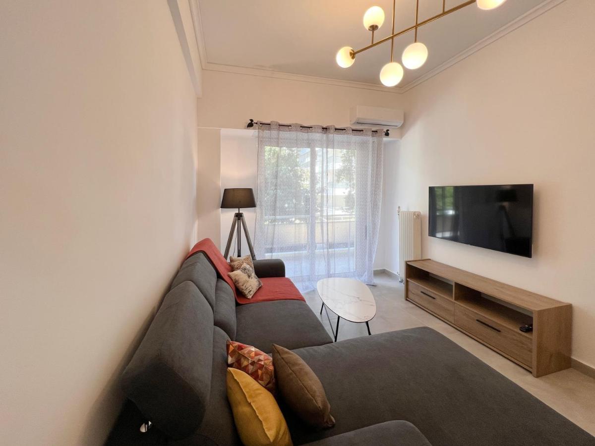 Apartmán Mouson Modern 80Sqm Apt Next To Edem Beach Atény Exteriér fotografie